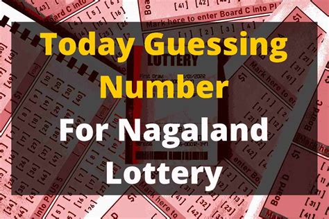 Step 6 Check your lottery number to determine whether you won or defeated. . Nagaland guessing number today